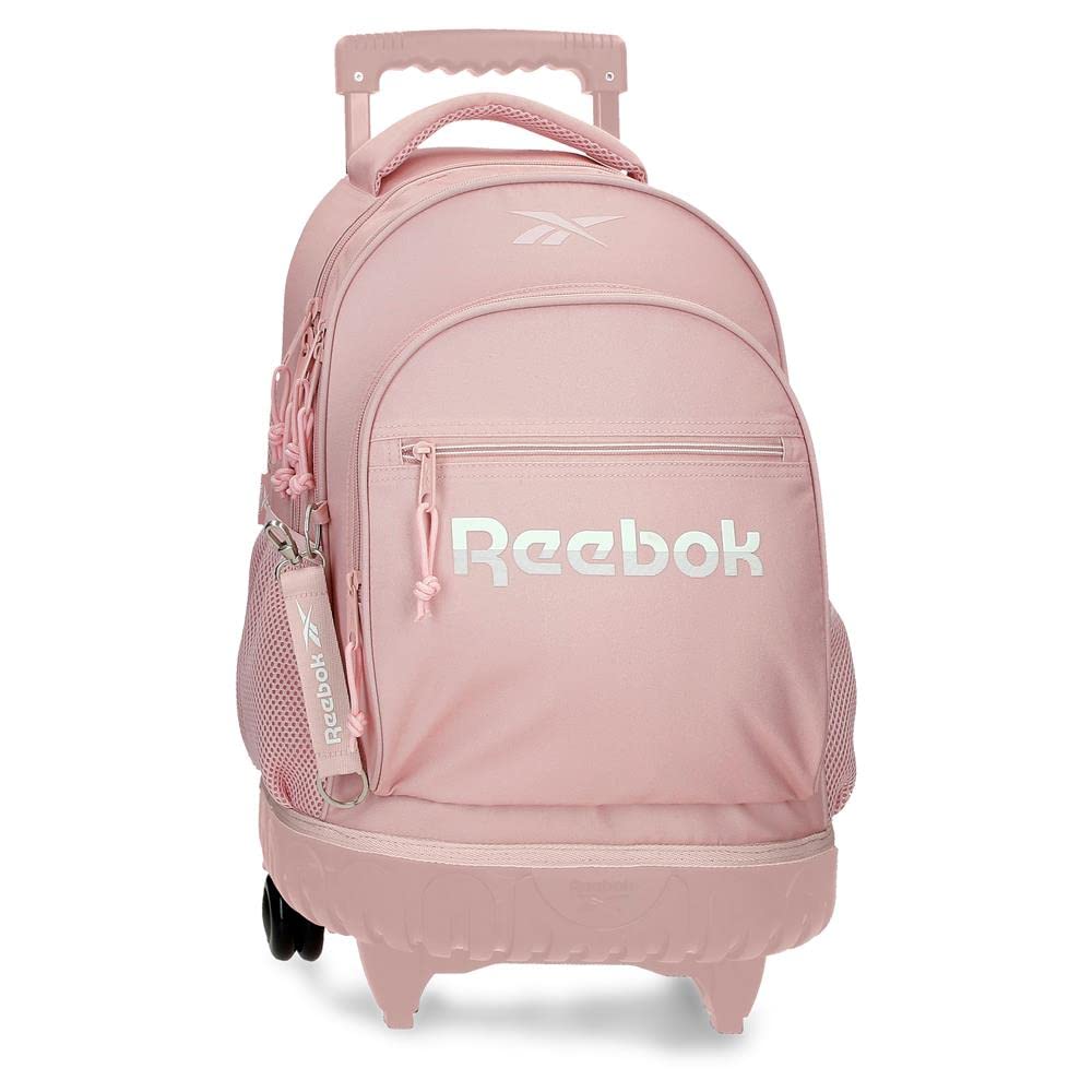 Reebok Glen Mochila Compact 2 Ruedas Rosa 32x43x21 cms Poliéster 28,9L