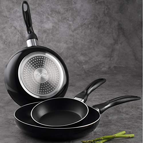 San-Ignacio-Cocina-Bateria-7-piezas-Faro-y-Set-3-sartenes-O16O20O24-cm-aluminio-prensado-antiadherente-induccion