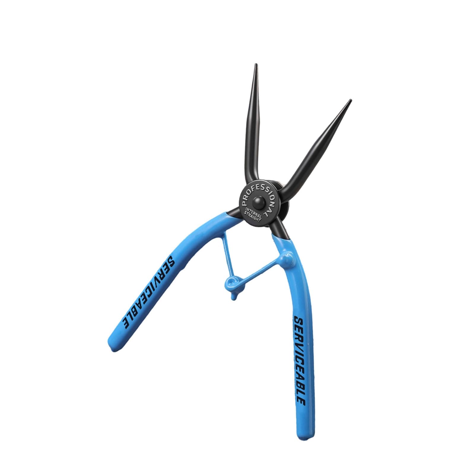Aqvjd Straight Inside Circlip Pliers 7Inch Snapping Rings Pliers With Antislip Coating And Nonslip Grip Handle For Various Applications Circlip Removal Tool