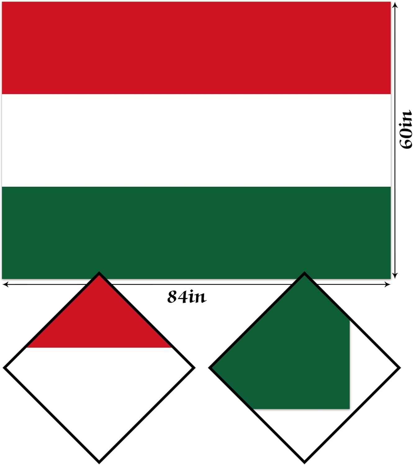 Hafangry Italian Tablecloth for Italian Themed Party Decoration Kitchen Dining Room Home Decor-60×84 inch (Pack of 2)