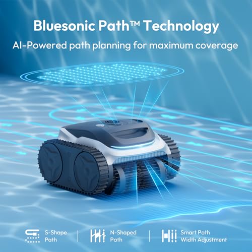 Image of (2026 New) Bubot 700 Gen 2 Pool Vacuum for Inground Pools with 210 Min Runtime, Cordless Robotic Pool Cleaner with Triple-Motor, Smart Navigation & App Control, Floor /Wall /Waterline Cleaning, Snow