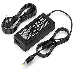 Cargador Acer Aspire Sw3-013 65W Cargador Portatil para Acer Aspire 3 5 E15 E5 E3 E1 ES1 ES15 E1-571 E5-573 E5-575 V3 V5 V15 A315 A315-21 A515 5750 5920 PA-1650-86 ADP-45DW C 19V 3.42A Adaptador Ordenador【5.5 * 1.7 mm】