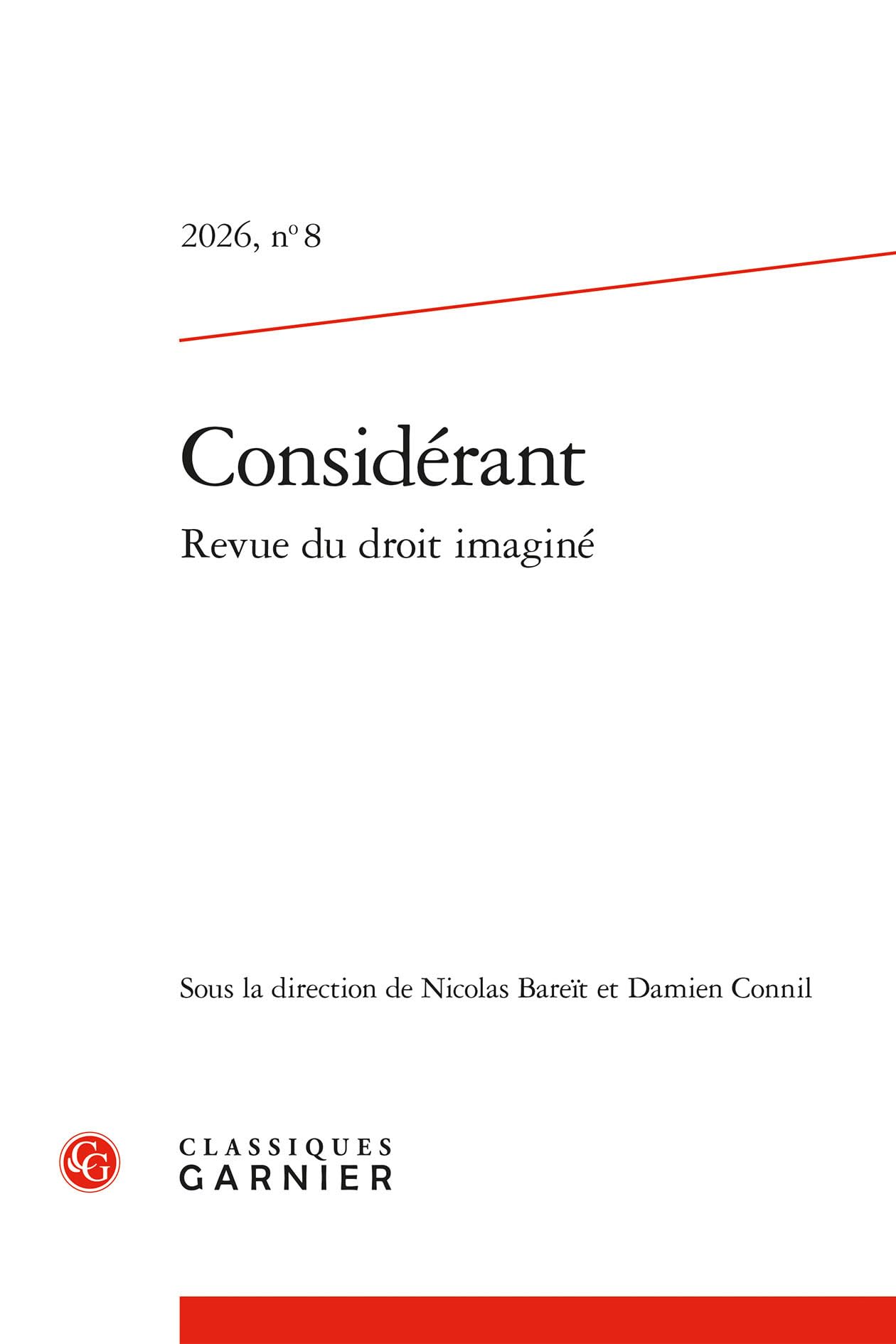 Considérant - Revue du droit imaginé (2026) (2026, n° 8)