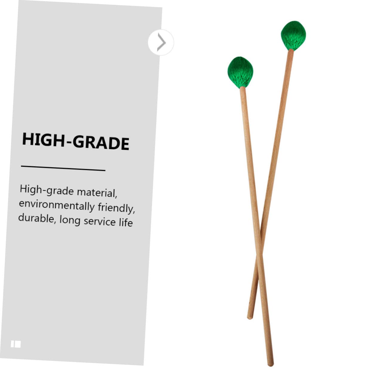 ibasenice 4pièces Maillets Professionnels Pour Marimba Et Xylophone Accessoires Pratiques Pour Instruments à Percussion Tête Douce Et Légère Pour Débutants Et Musiciens Confirmés