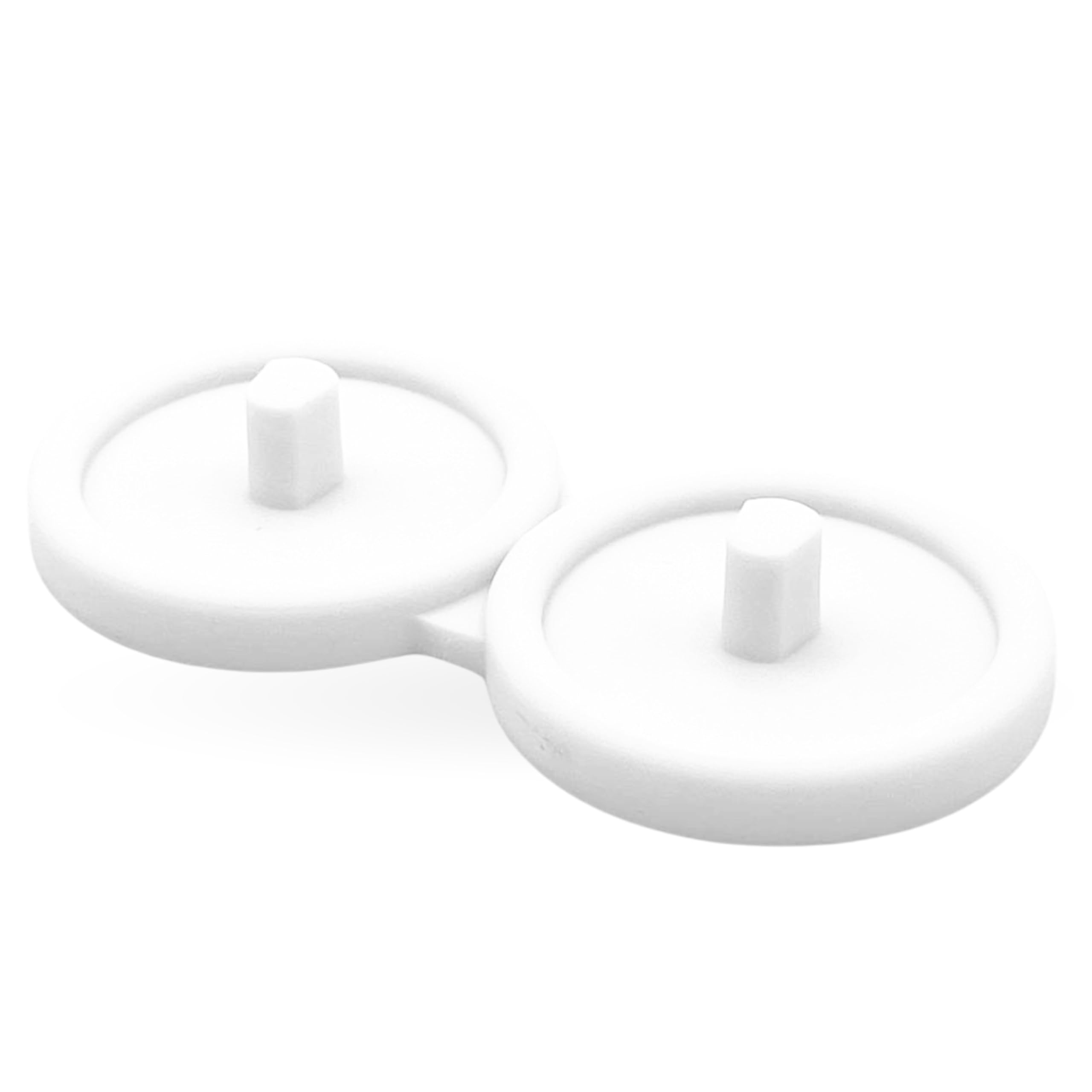 Xtrude Ltd White Oral Care Brand Electric Toothbrush Stand & Drip Tray (, Double)
