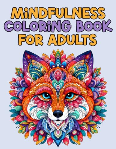 Mindfulness Coloring Book For Adults: For Mindful People | Feel the Zen With Stress Relieving Animal Designs image 2
