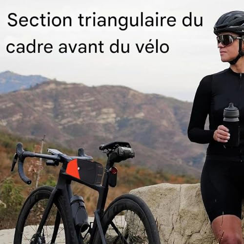 Sac de cadre de bicyclette imperméable pour protéger vos affaires