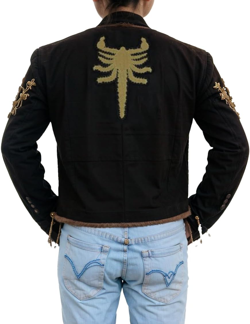 Mens Once Upon a Time in Mexico Jacket | Antonio Banderas Black Suede Leather Jacket for Men
