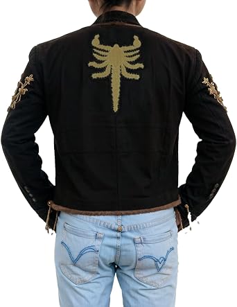 Mens Once Upon a Time in Mexico Jacket | Antonio Banderas Black Suede Leather Jacket for Men