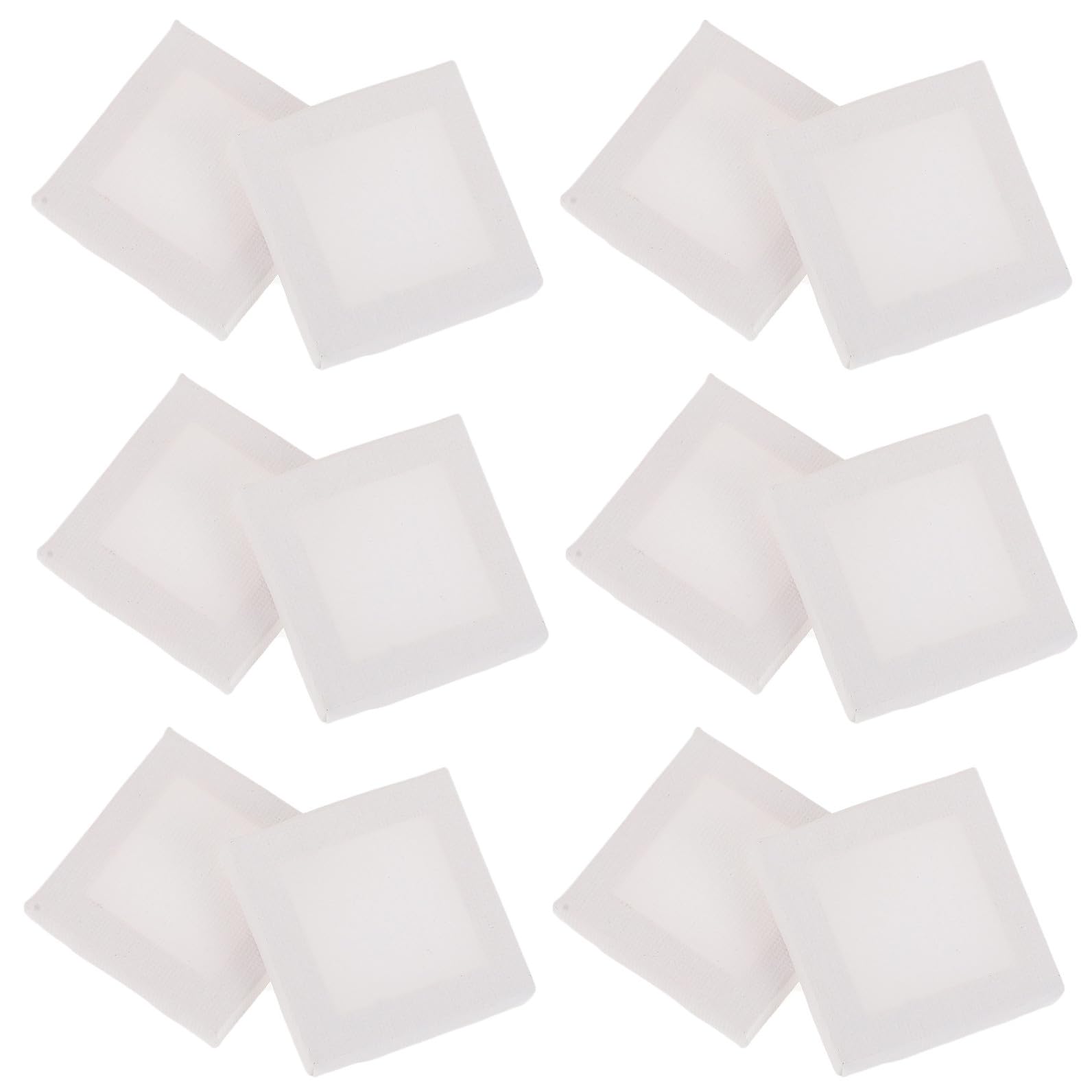 SEWACC 36stücke Mini Keilrahmen Für Öl Und Acrylmalerei Blanko Canvas Mit Stabilen Holzrahmen Für Kunstprojekte Und Kreative Bastelarbeiten