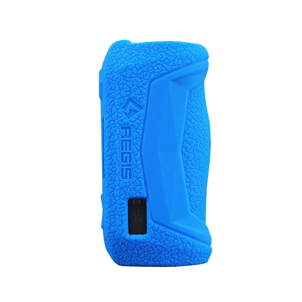 DSC-Mart Texture Case for GeekVape AEGIS Solo 100W Box Protective Silicone Rubber Sleeve Cover Shield Wrap Shield Darkblue