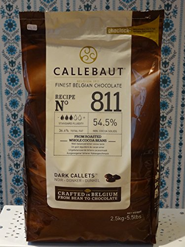 Callebaut Dark Callets 5.5 Lb