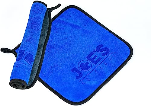 JOE'S NO FLATS, PREMIUM BICYCLE CLEANING TOWEL (2 PACK), Black