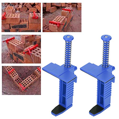 Atyhao 2PCS Brick Liner Runner Wire Drawer Bricklaying Tool Leveling Measuring Tool Engineering Accessory Masonry Tools(#1) - Image 9
