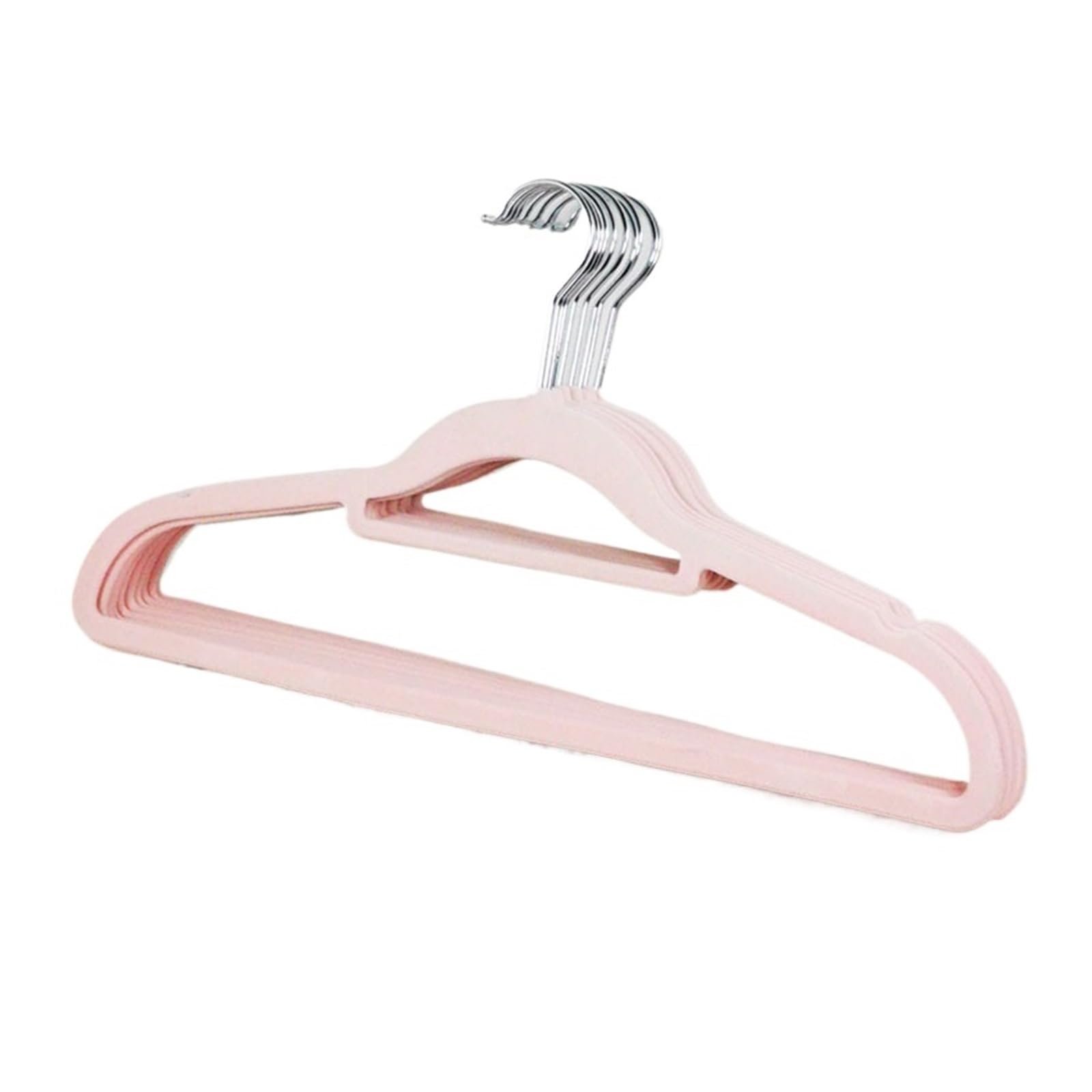 Velvet Hangers 10pcs/Lot Hanger Clothing Store Coat 45cm/35cm Velvet Clothes Hangers Hooks for Rack Dress Hook(Color 2,38CM 10PCS)