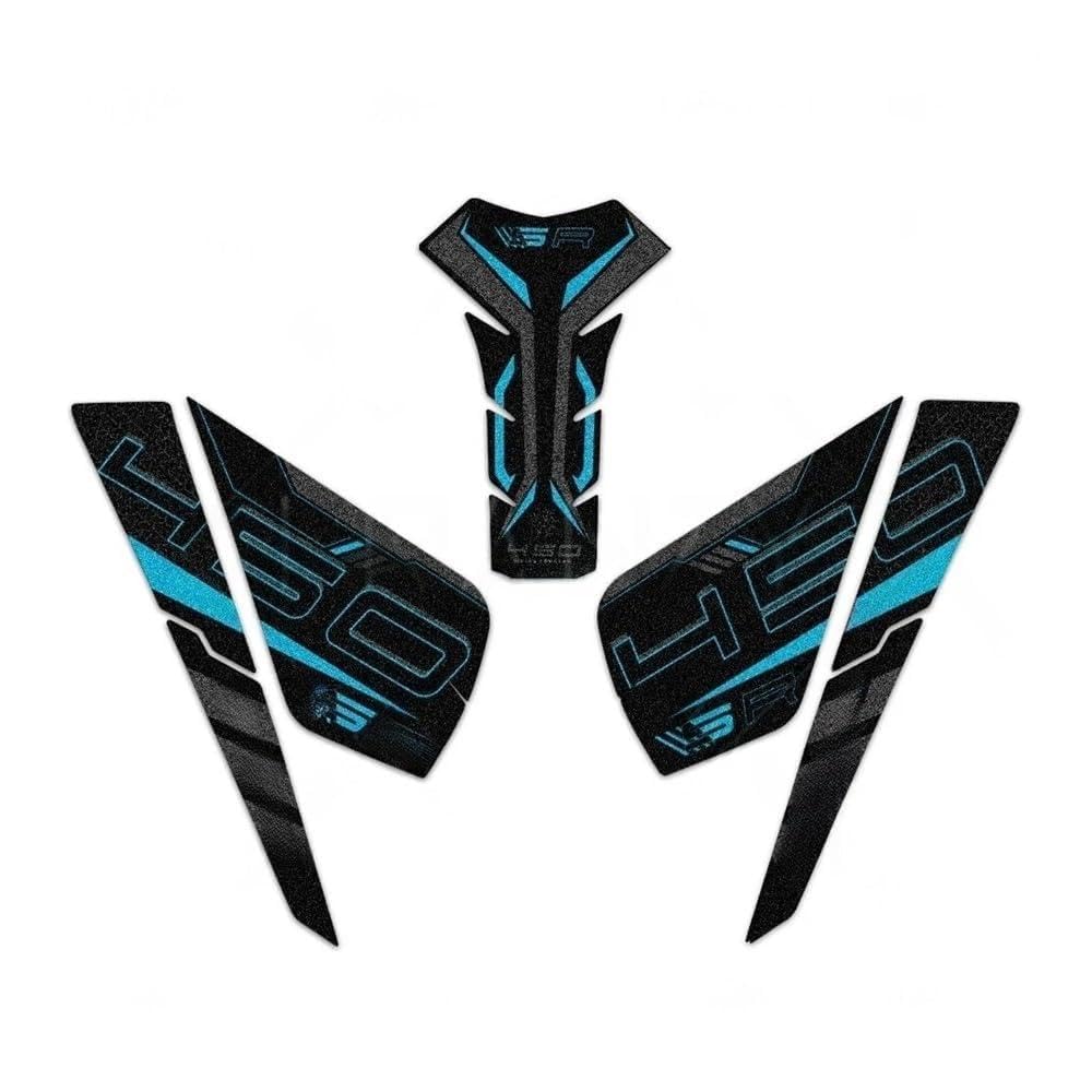 Protection réservoir moto anti-rayures kit autocollant bouchon