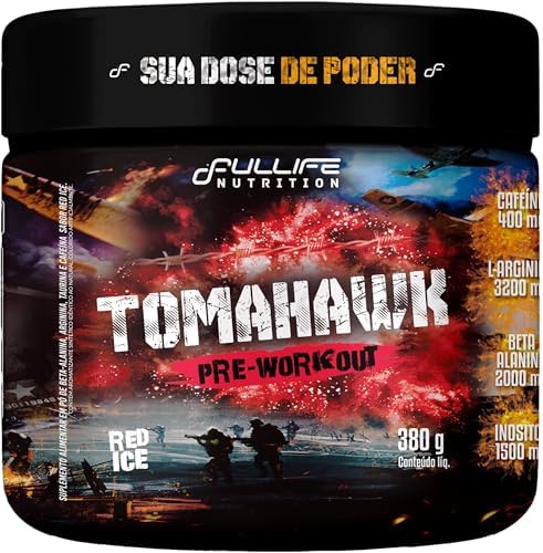 Fullife Nutrition, Pré-treino complementado com Beta-alanina, L-A...