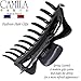Camila Paris CP117 French Large Hair Clips for Women Thick Hair for Long Curly Wavy Hair, Girls Hair Claw Clip, Durable Styling Big Claw Clip for Thick Hair, Strong Hold No Slip Grip, Made in France