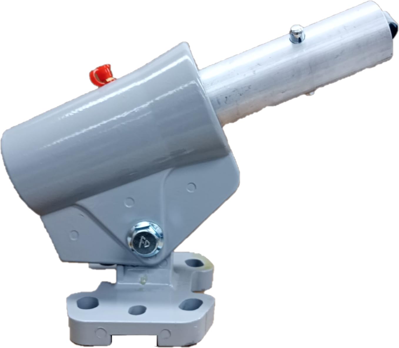 Manovra girevole, supporto adattatore per pianure tunneling bull float terminazione calcestruzzo stampato Worm Gear - 6 fori