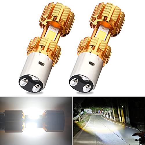 BA20D H6 LED Motorcycle Headlight Bulb Hi/Lo Beam S2 Light Bulb for Motorbike Headlight 18W 3COB Led Chips White 6500K BA20D H6 LED Motorcycle Headlight Bulb Hi/Lo Beam S2 Light Bulb for Motorbike Headlight 18W 3COB Led Chips White 6500K