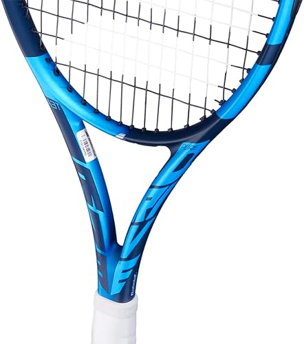 Miniatura 5 de Babolat Pure Drive Team - Raqueta de tenis (10. generación), ensartada con 0.66 onzas de White Babolat Syn Gut a tensión de rango medio