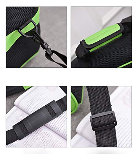 Sac à dos sac portable messenger vert pour chat et petit chien - 3