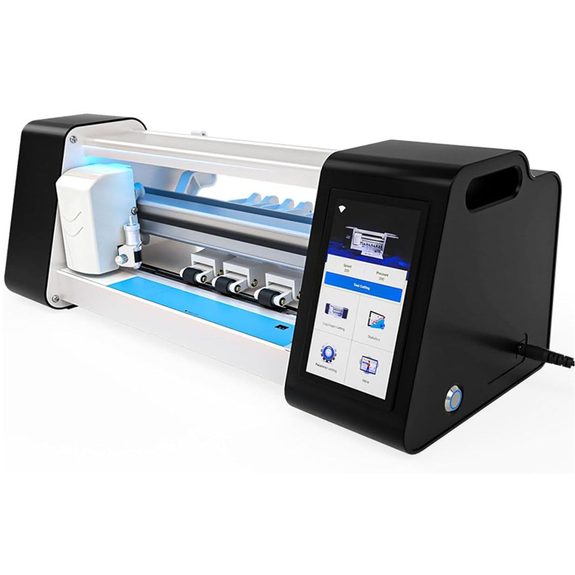 LJCSSD Mobile Phone Screen Protector, Multifunctional Cutting Machine for Smartphones, Intelligent Film Cutting Machine for Mobile Phone Front, for Mobile Phone
