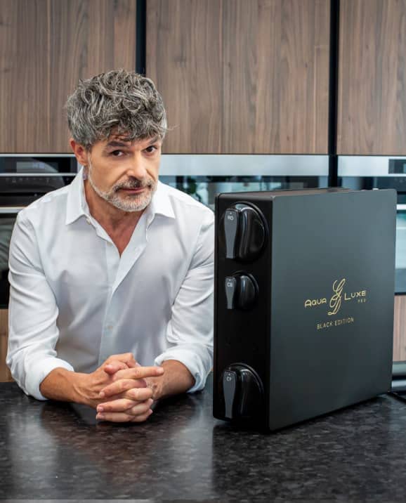 Aqualuxe Pro Black Edition Sistema de filtración por osmosis inversa