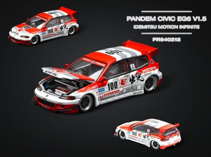 Amazon.com: 1:64 Scale Diecast Model Car Compatible with Honda