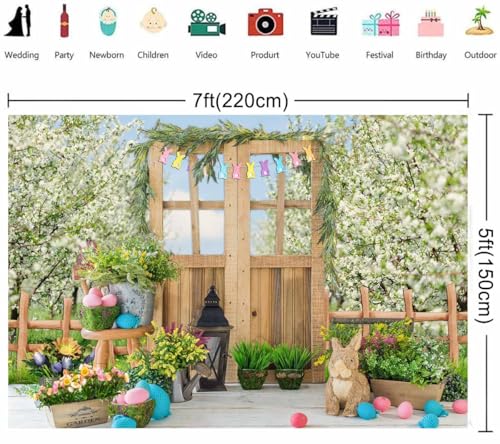 50% Off 7x5ft Easter Photography Backdrop - Was $17.99 Now $8.99 - Image 3