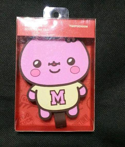Amazon.co.jp: MONSTA X × TWOTUCKGOM ネームタグ ミンゴム : 文房具 