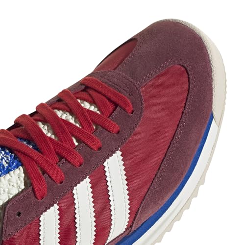 Image of adidas Mens Sl 72 Rs Lace Up Sneakers Shoes Casual - Red - Size 5 M
