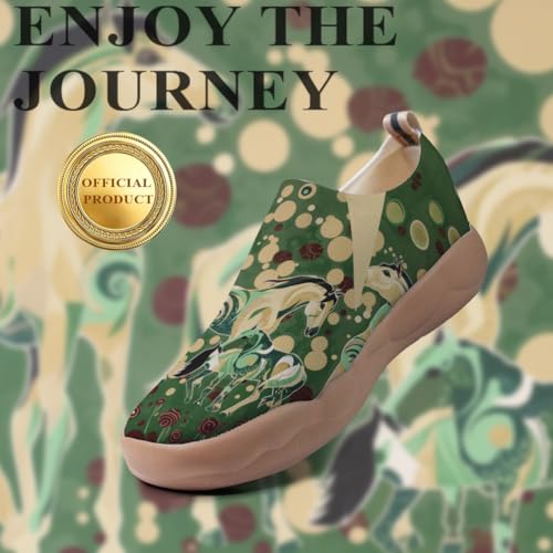 Women's Art Travel Shoes Slip On Casual Cozy Loafers Lightweight Comfort Fashion Sneaker4