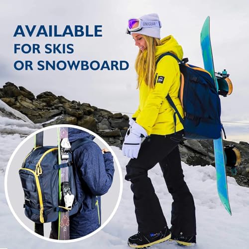 Image of Unigear Ski Boot Bag Backpack for Helmet 50L /70L, Goggles, Gloves, Skis, Snowboard & Accessories