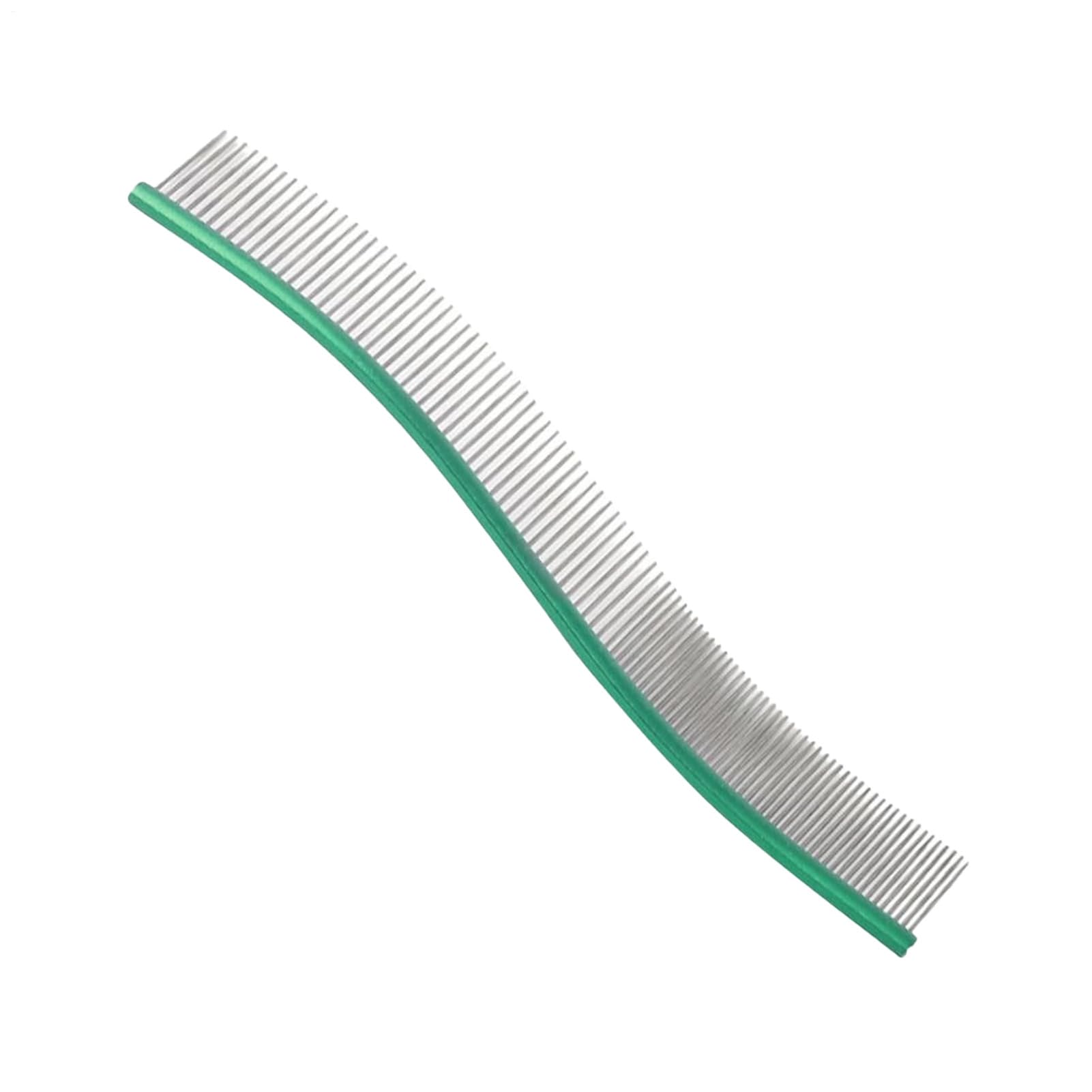 Peignes pour chien pour tapis de toilettage | Peigne incurvé pour chiens, peigne pour animaux de compagnie, dents en métal pour chiens et chats, poils pour le toilettage à domicile, élimine les nœuds