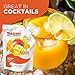 Mazzoni Mango Puree, Juice, 100% Pure Mango Lassi, Just Fruit, Nectar, No Sugar Added, 2.2 lbs (35.2 oz) Real Fruit Mixer for Cocktails, Drinks, Smoothies Convenient Pouch, Made in Italy