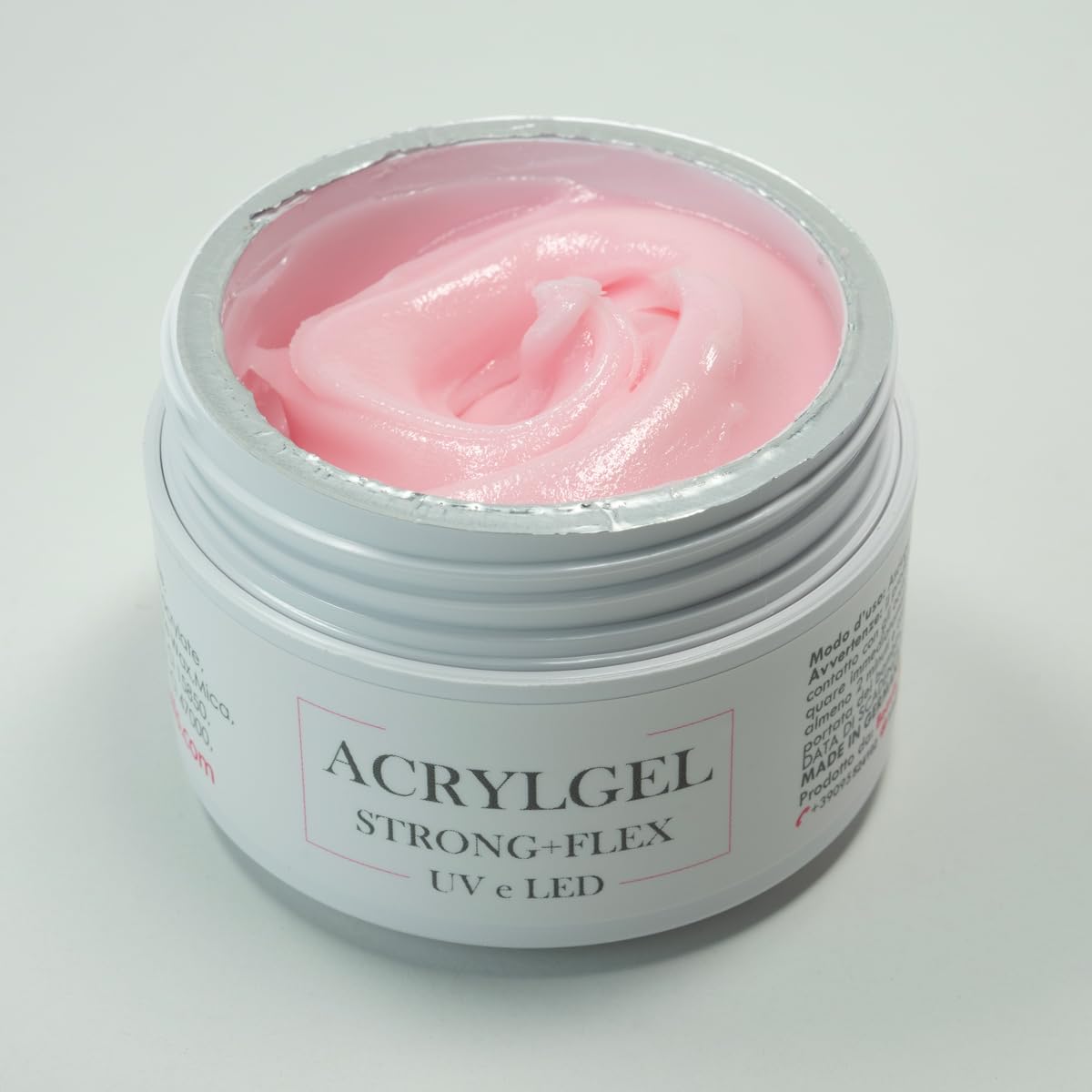 Beauty Space nails - Acrygel per unghie e ricostruzione acrigel dual form, modella acrylgel con slip solution, barattolo 50ml (Princess)