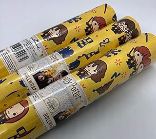 6M Harry Potter Wrapping Paper by Hallmark 3 X 2M Rolls-Birthday/Christmas
