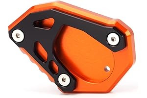 Side Stand Kickstand Plate Pad Compatible with for Various Motorcycle