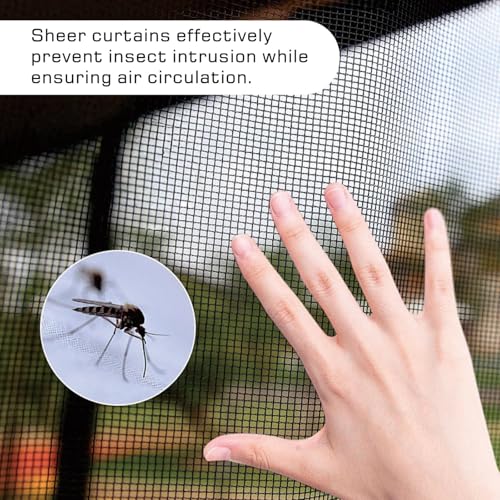 Moustiquaire aimantée sans percer bloquer les mouches et insectes
