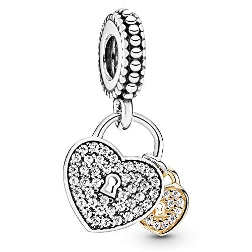 Pandora Abalorios Mujer Plata para regalo de aniversario charm brillante 791807CZ