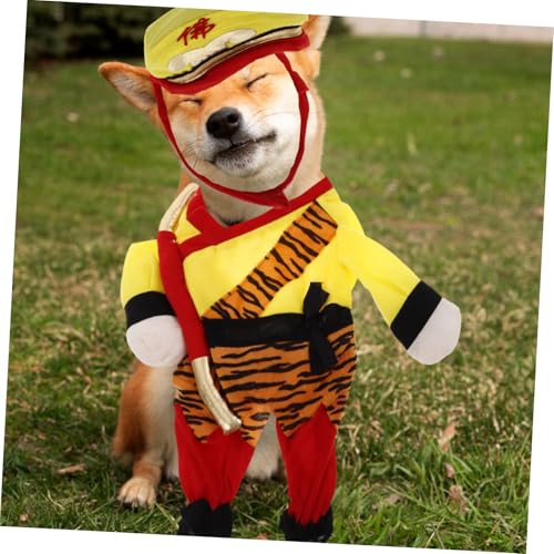 Disfraz para perros pequeños y grandes POPETPOP divertido y cómodo miniatura 5