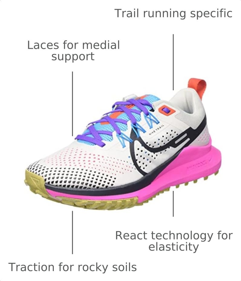 Image of Nike Womens W Nike React Pegasus Trail 4