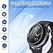 EasEasy 4 Pack Compatible For Nothing CMF Watch 3 Pro Screen Protector Glass, Anti-scratch 9H Tempered Full Covered Protector For CMF Watch 3 Pro Smart Watch Film With Sensitive Touch