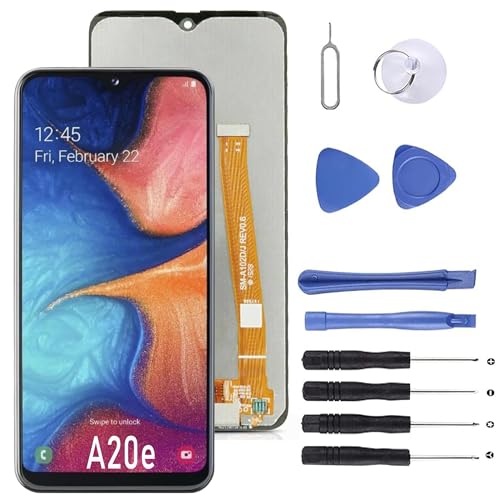Compatibilità: questo schermo di ricambio è solo per Samsung Galaxy A20e, compatibile con il modello SM-A202F/DS. Si prega di confermare il numero di modello del telefono prima dell'acquisto.