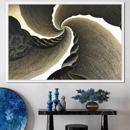 Toile abstraite de vigne moderne et élégante pour une décoration raffinée
