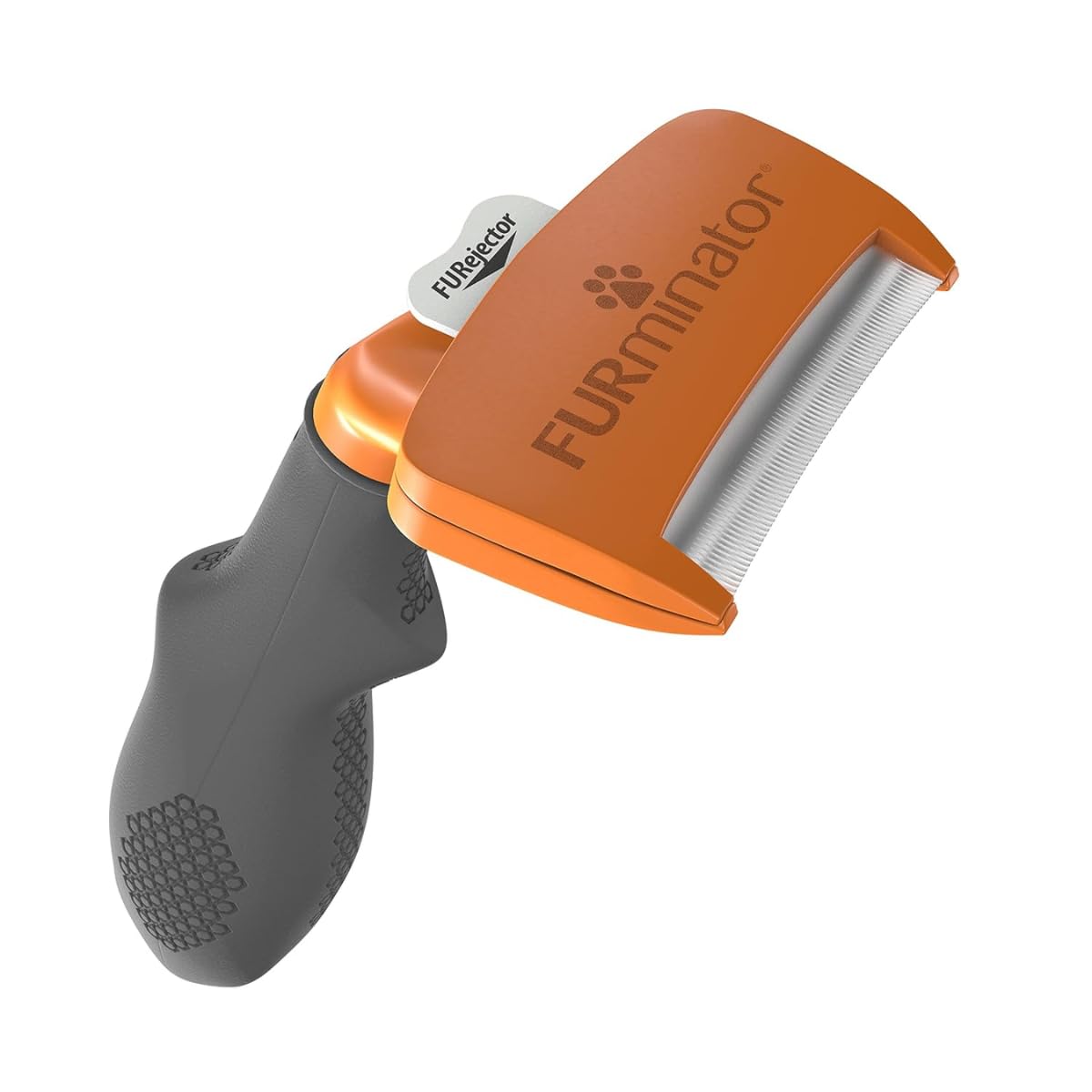 FURminator deShedding, Tool para perros medianos de pelo corto, Cepillo talla M para perros medianos para eliminar el pelo suelto, Diseño mejorado