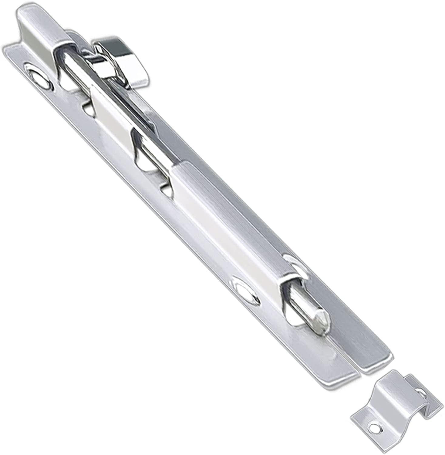 Slide Bolt,Gate Latch, 2 Pack Barrel Bolt Lock,Thickened Stainless Steel Sliding for Door