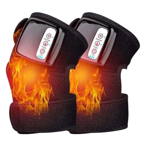 Masajeador de Rodillas Inalámbrico con Calor y Vibración