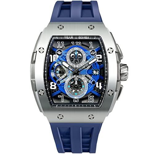 Image of TSAR BOMBA Mens Watch for Men Waterproof Men's Wrist Watches Gift for Men